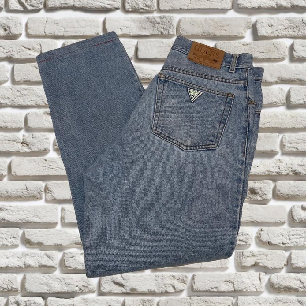 Vintage 1980s Men's Guess Denim Jeans Made In USA
